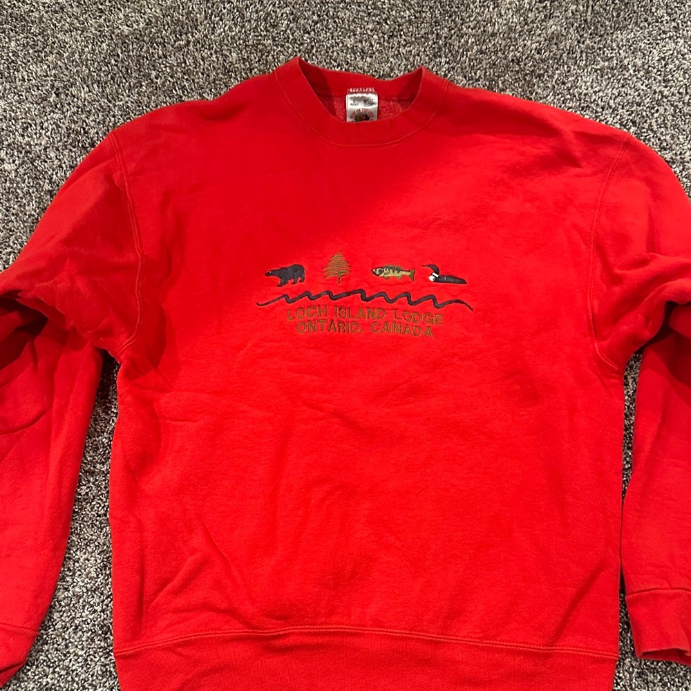 Loch Island Lodge Ontario, Canada crewneck
